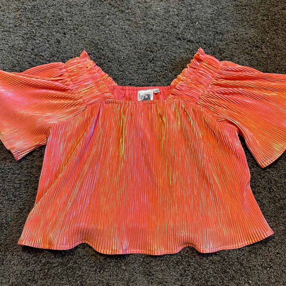 Queen Of Sparkles Off The Shoulder Boutique Top Size XS